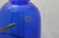LARGE BLENKO COBALT VASE WITH TOPAZ SNAKE - 4