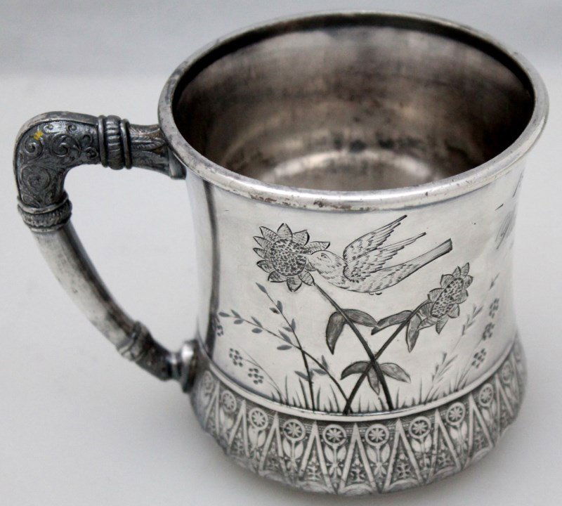 AESTHETIC WATROUS SCHOOL MUG - SILVERPLATE (1 of 7)