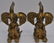 VINTAGE BRASS ELEPHANT BOOKENDS - 3