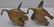 VINTAGE BRASS ELEPHANT BOOKENDS - 6