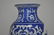 TALL CHINESE BLUE & WHITE VASE SCHOLAR - 7