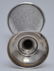 5 pc STERLING SILVER CUP & CANDLESTICKS. - 10
