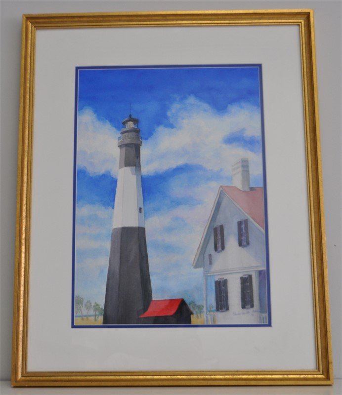 LIGHTHOUSE WATERCOLOR RENE SMITH ETTLING (1 of 8)