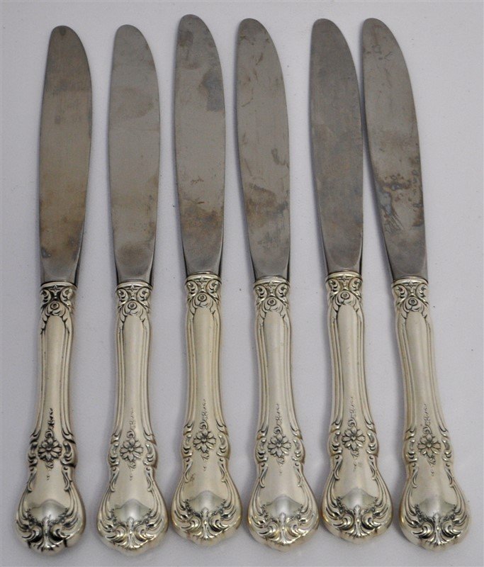 6 STERLING TOWLE OLD MASTER KNIVES (1 of 4)