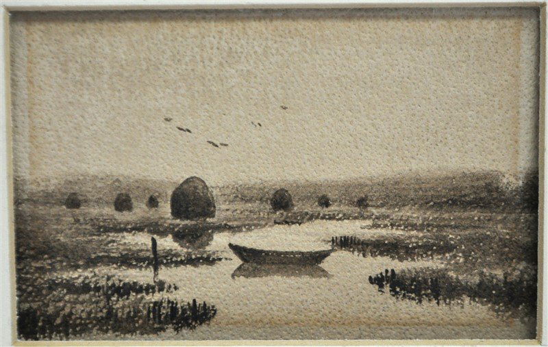 MARTIN JOHNSON HEADE SALT MARSH AT NEWBURY PORT (1 of 6)