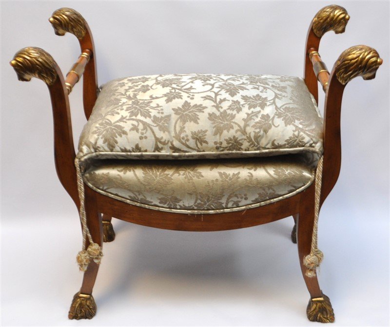 LION HEAD BENCH HISTORIC CHARLESTON FOUNDATION (1 of 9)