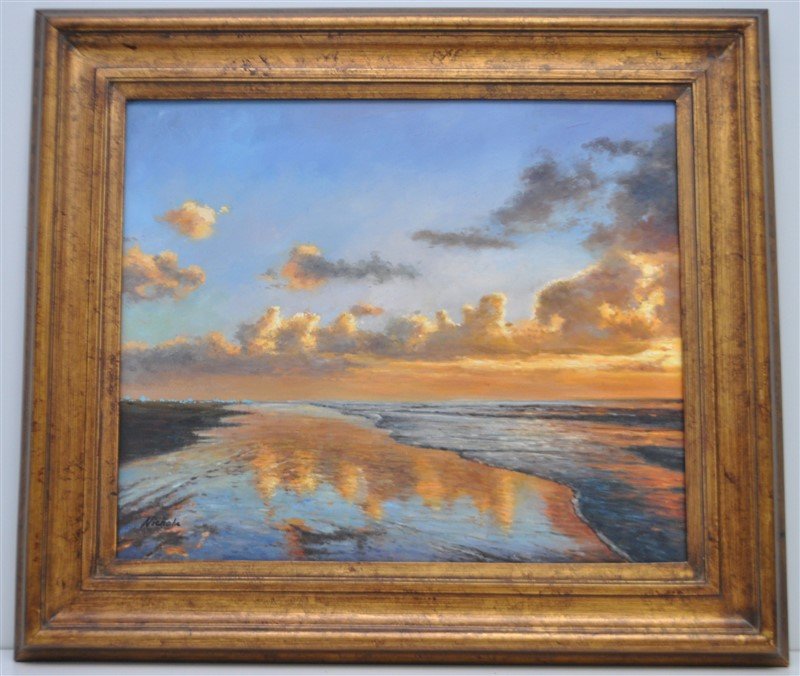 LOWCOUNTRY OCEAN BEACH SUNSET SUE NICHOLS (1 of 7)