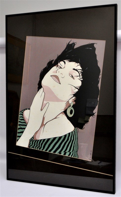 PATRICK NAGEL STYLE 1989 QUASHIE POSTER (1 of 5)