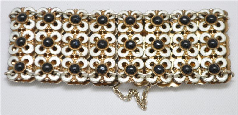 DAVID ANDERSON STERLING ENAMELED BRACELET (1 of 6)