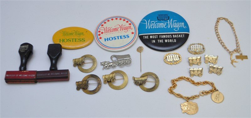 GROUP VINTAGE  10K WELCOME WAGON JEWELRY + COLLECTIBLES (1 of 7)