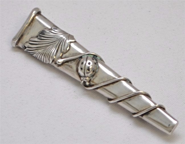 STERLING SILVER ART NOUVEAU LADY BUG POSEY (1 of 6)