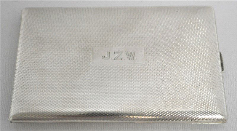 AMERICAN STERLING SILVER CIGARETTE / CARD CASE (1 of 7)