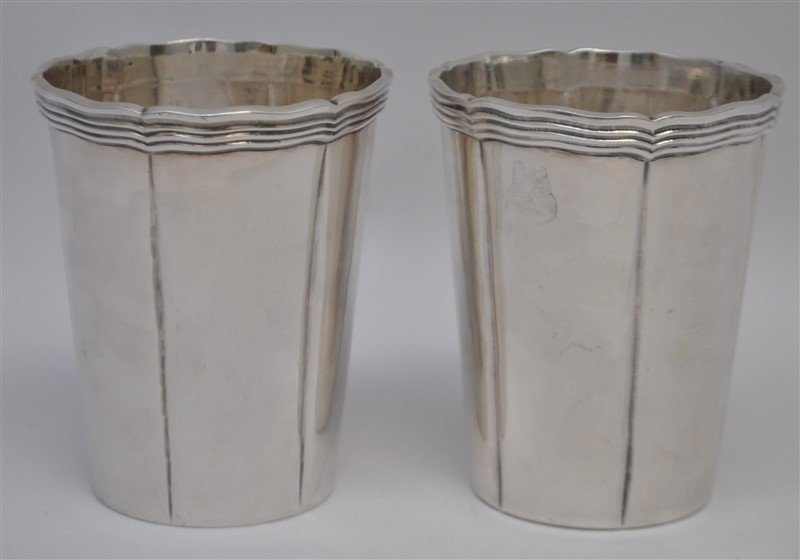 2 SANBORNS STERLING SILVER MINT JULEP CUPS (1 of 6)