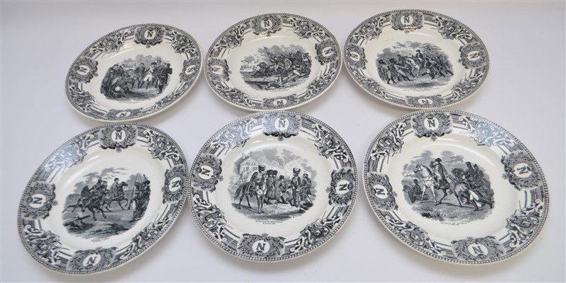 6 BOCH FRERES C. 1910 NAPOLEON BATTLE SCENES (1 of 10)