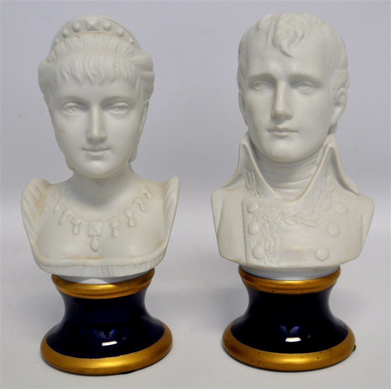 2 KPM BUSTS OF NAPOLEON AND JOSEPHINE (1 of 10)