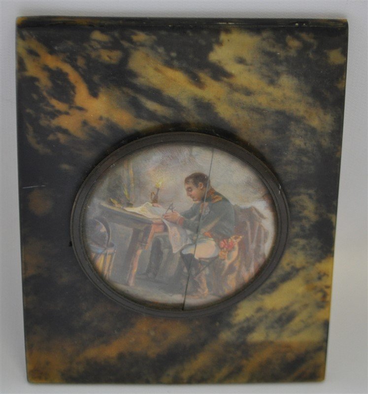 19th c. FRENCH MINIATURE NAPOLEON PORTRAIT (1 of 6)