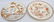 2 PC 19th CENTURY AESTHETIC ENGLISH TRANSFER PLATE &