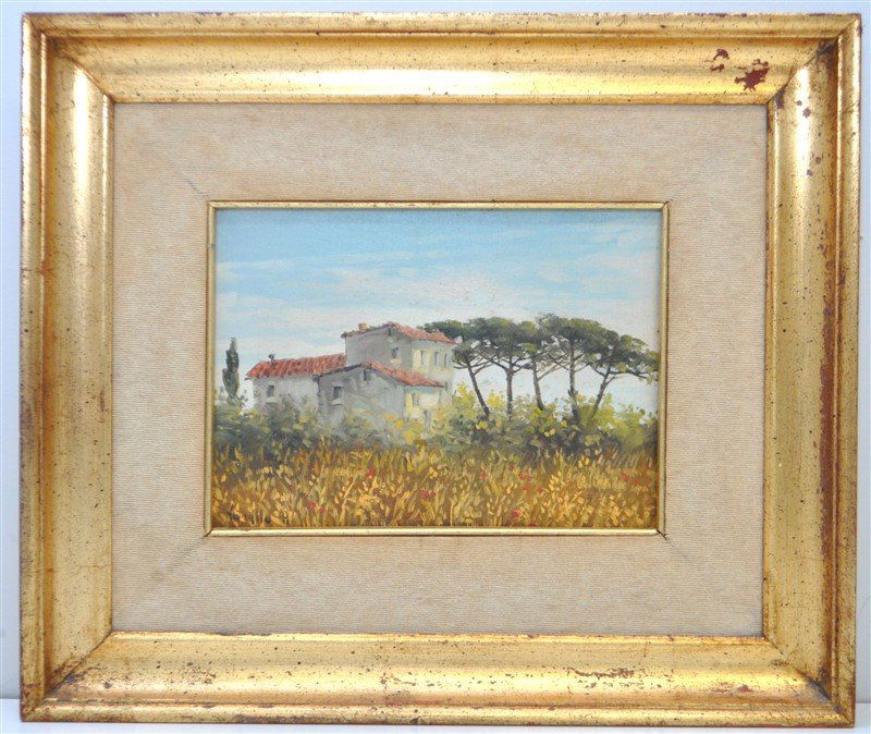 ANTOINETTA VARALLO ITALIAN OIL ON CANVAS (1 of 7)