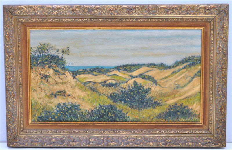 TURNER - OIL ON CANVAS CAPE COD DUNES (1 of 10)