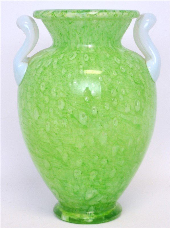 FREDERICK CARDER STEUBEN 1930s CLUTHRA VASE (1 of 10)