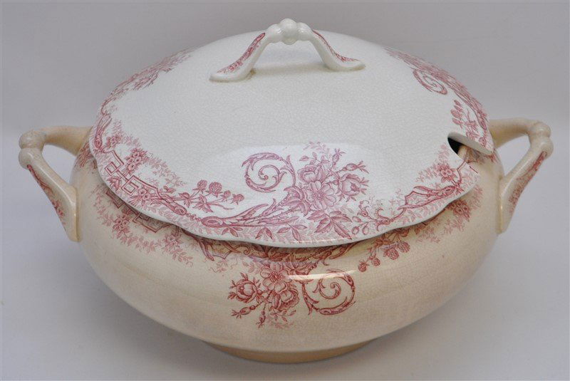 19th c NIMY BELGIUM COVERED SOUP TUREEN (1 of 10)