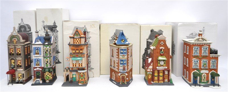 6 HERITAGE VILLAGE COLLECTION PORCELAIN (1 of 7)