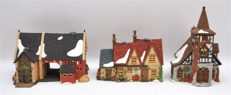 3 HERITAGE VILLAGE COLLECTION PORCELAIN (1 of 5)