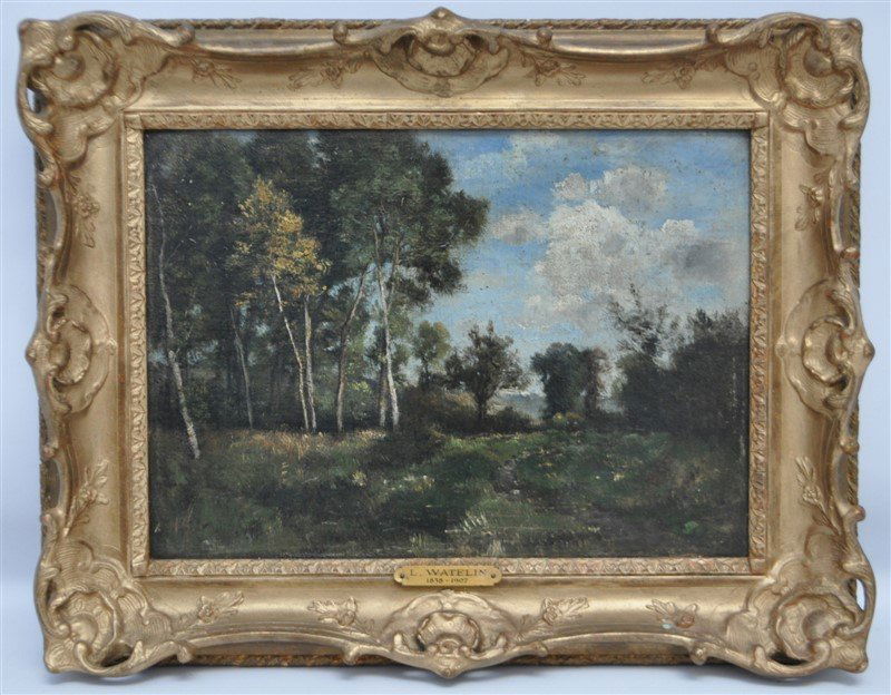 LOUIS FRANCOIS VICTOR WATELIN (1838-1907) OIL (1 of 8)