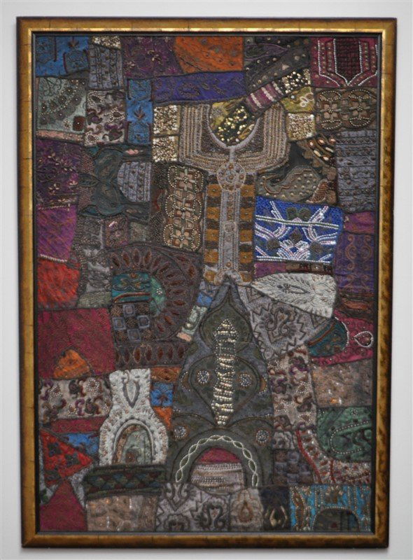 ANTIQUE FRAMED ZARDOZI - DUBAI (1 of 7)