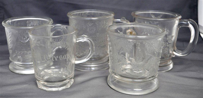 5 VICTORIAN CHILDRENS EAPG MUGS (1 of 10)