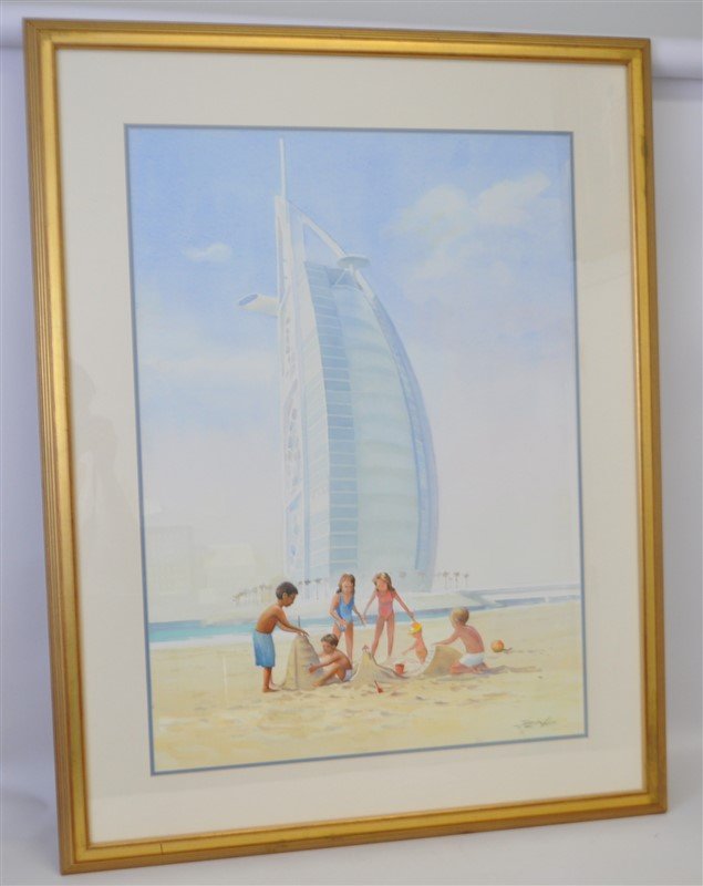 ORIGINAL MATSENKO WATERCOLOR DUBAI (1 of 7)