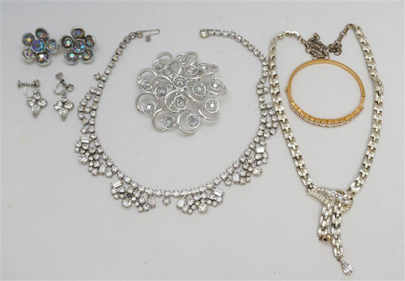 6 PC KRAMER - CORO RHINESTONES (1 of 7)