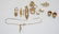 11 pc 14k GOLD CHARMS - EARRINGS - BRACELET 18.30