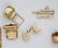 11 pc 14k GOLD CHARMS - EARRINGS - BRACELET 18.30 - 3