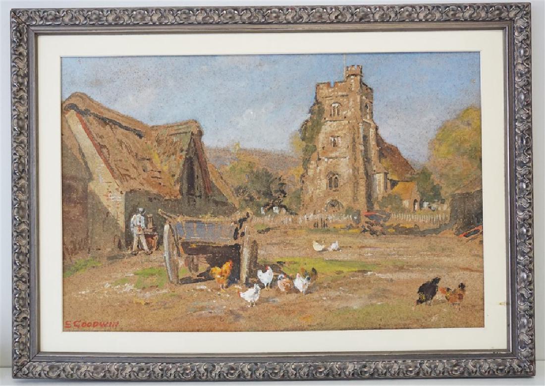 SIDNEY PAUL GOODWIN (1867-1944) WATERCOLOR (1 of 8)