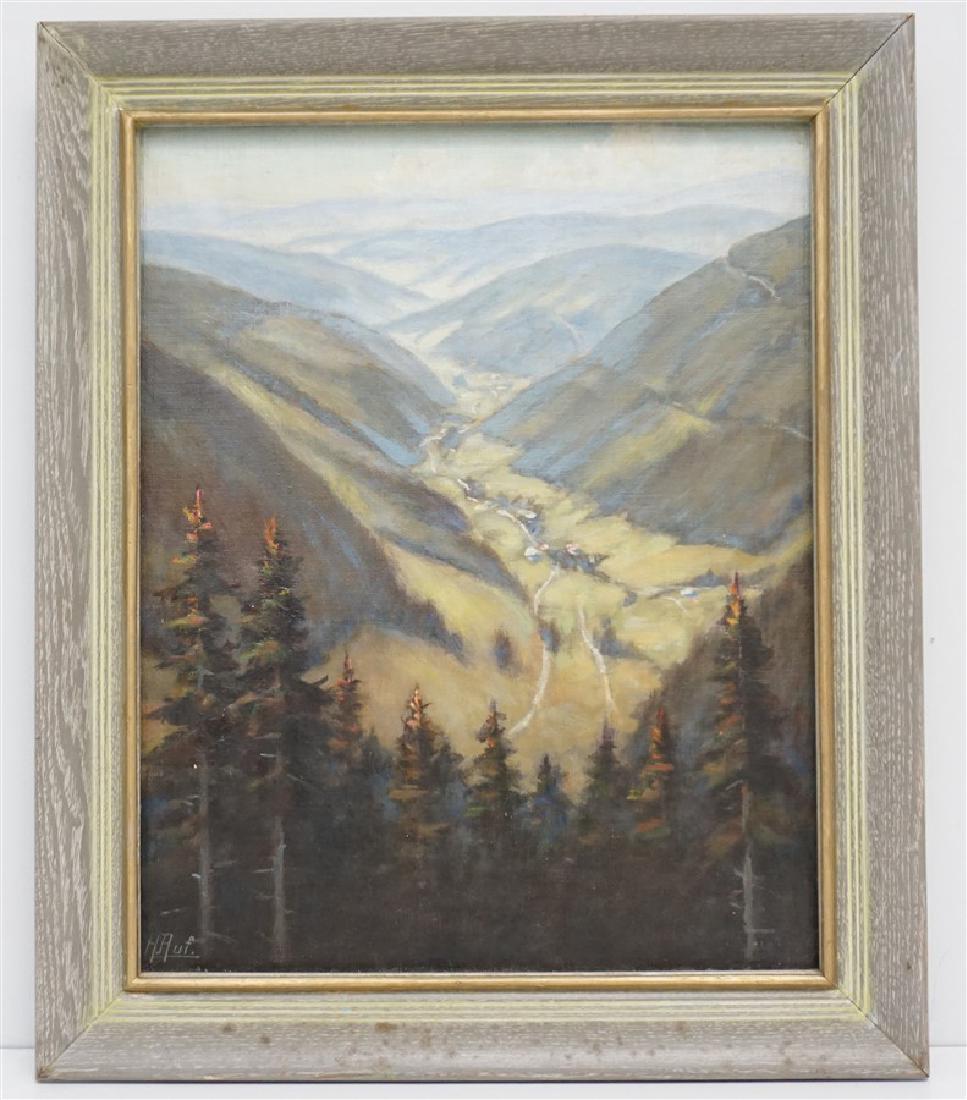 HERMANN RUF (1892-1970) GERMAN MOUNTAINS (1 of 6)