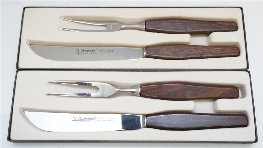 2 BURGVOGEL GERMAN CARVING SETS (1 of 3)