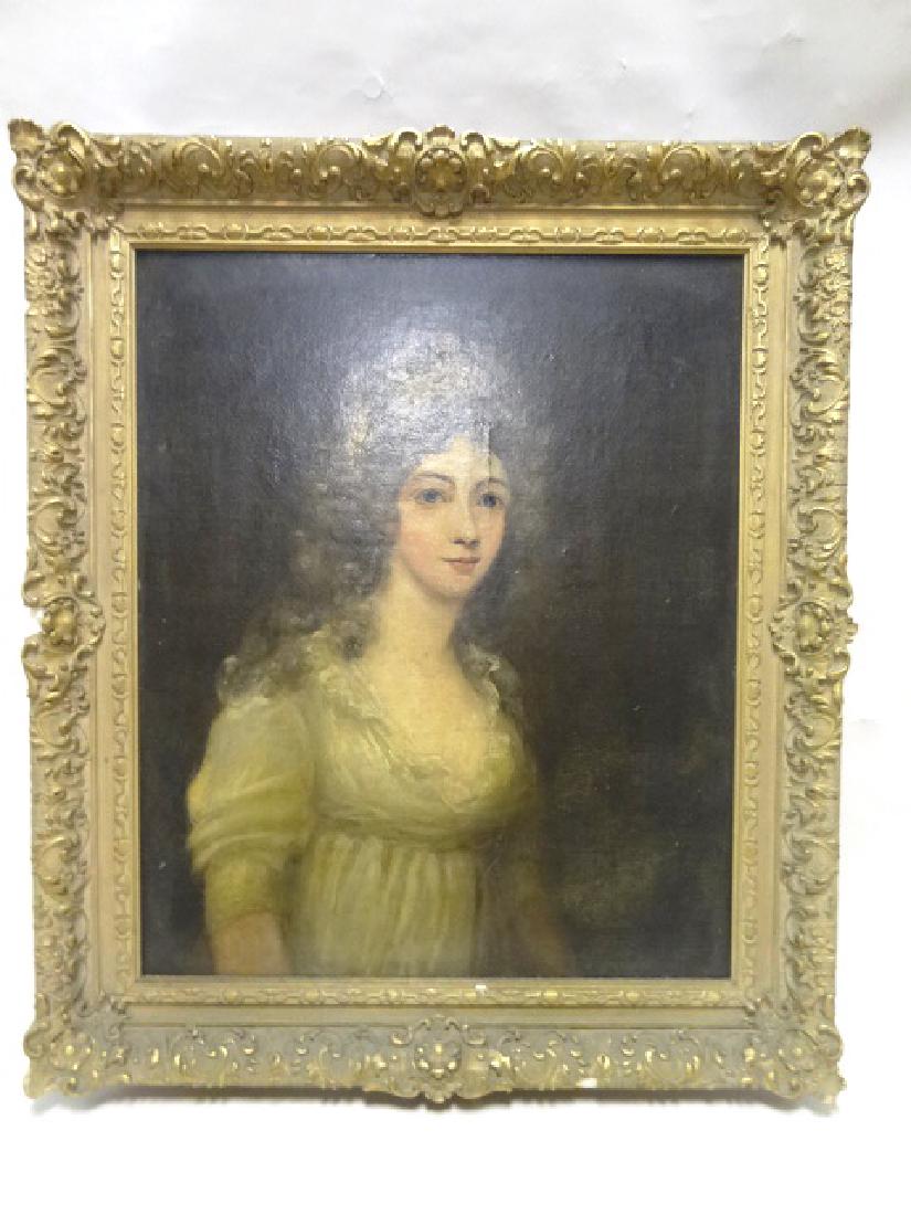 Portrait of Woman: George III Portrait of Women in Empire Gown unsigned