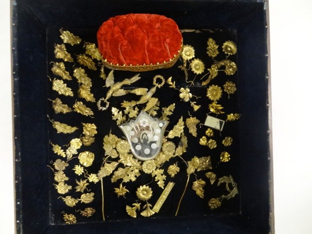 Ormolu Parts & Pieces: Large lot of Ormolu Parts and various pieces