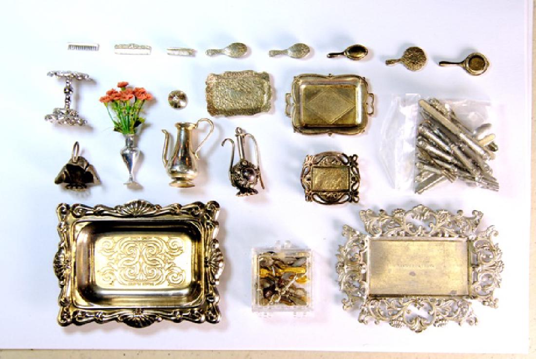 Silver & Silver Plate Miniature Table Items (1 of 2)