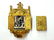 German Miniature Ormolu Icon & Box