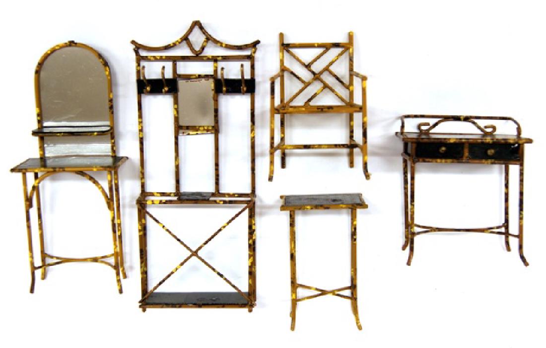 Miniature Faux Bamboo Furniture (1 of 5)