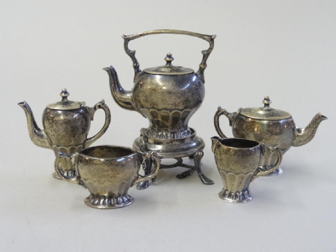 WBM Sterling Tea & Coffee Set (1 of 1)