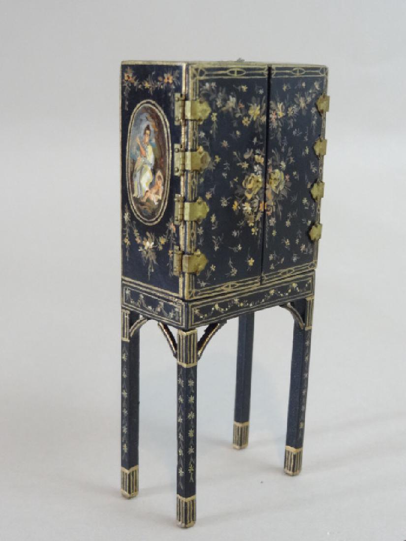 Natasha Hand Painted Collector's Cabinet (1 of 5)