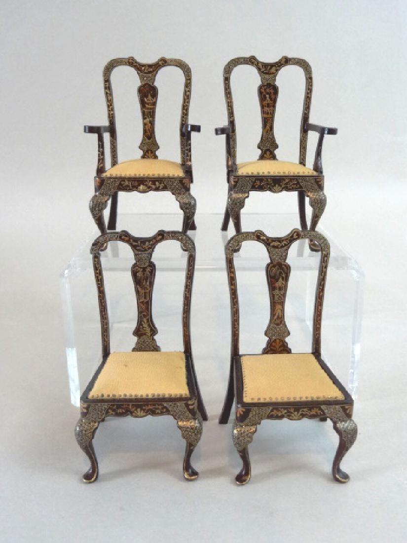 Four Natasha Chinoisserie Chairs (1 of 3)