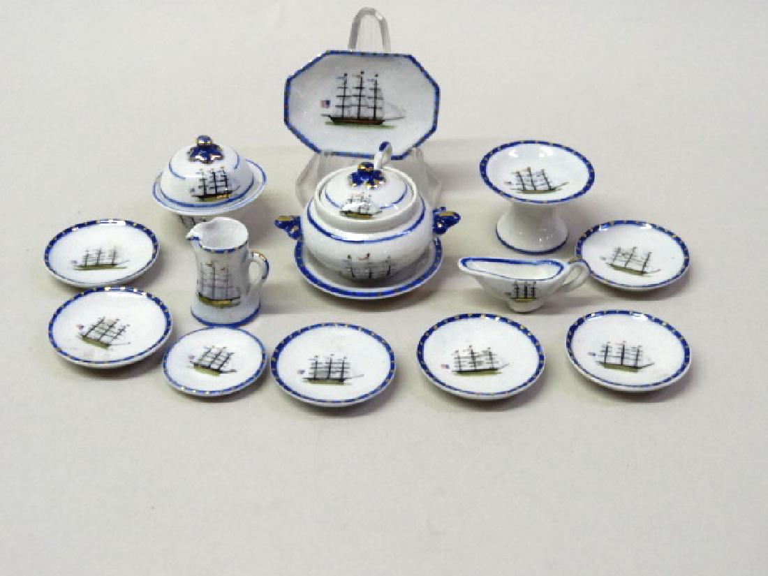 Debbie McKnight China Trade Dish Set Dollhouse (1 of 1)
