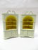 Dollhouse Miniature Pair Norton Corner Cupboard