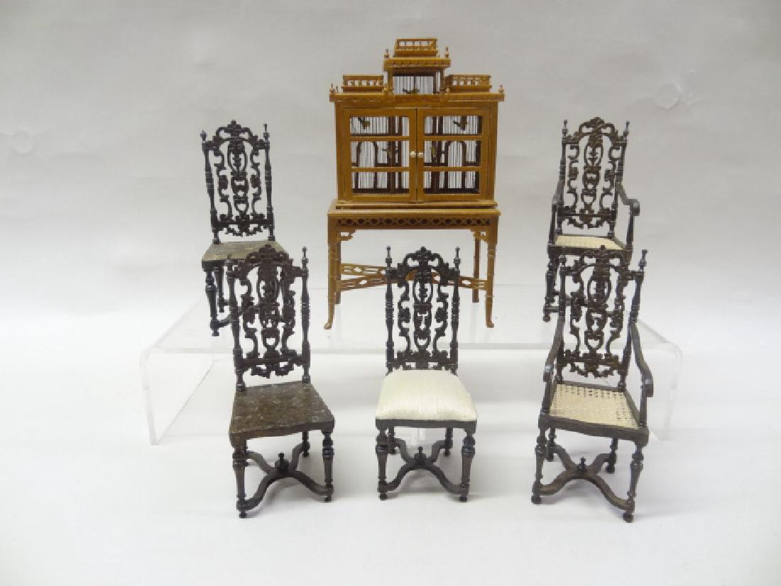 Group of Bespaq Furniture Dollhouse Miniatures (1 of 1)