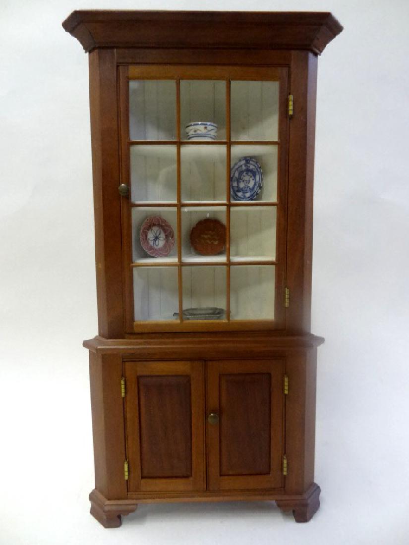 William Will Vintage Miniature Corner Hutch (1 of 10)
