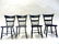 William Will Vintage Set of Miniature Fancy Chairs